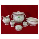 Vintage Semi W.M Co Percelain Wash Set