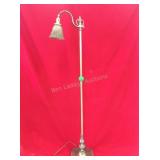 57" Floor Lamp w/ Green Center Marble