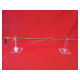 31 5/8" Cane- Sterling Silver on handle