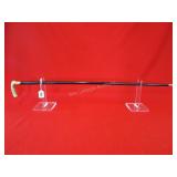 36 1/4" Cane- WJB & Co. Gold Rou Plate