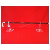 33 1/2" Cane- Gold Colored Handle