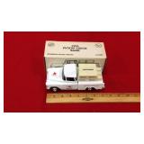 1955 Die cast metal Mobile Oil pickup truck Bank