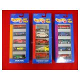 3 Hot Wheel gift packs