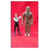 Star Wars- Han Solo, Chewbacca Figures