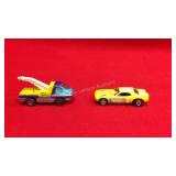 Hot Wheel Redline- 1970 Snake & Tow Truck -Magenta
