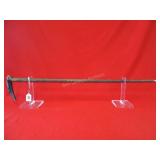 35 1/4" Cane- Lizard carved handle