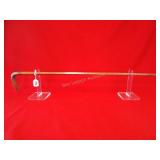 35 1/8" Cane- Sterling Silver Elbow