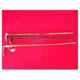 3 Antique Canes
