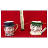 2 Mr. Pickwick Toby Jug Mug