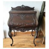 Antique Solid wood drop door Secretary