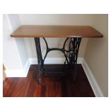 Singer Sewing Treadle Sewing Table