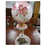 Gone with the Wind Lamp, 24.5"T