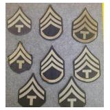 Corporal and Sargeant German Patches
