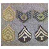 German Sargeant and Corporal Military Patches
