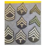 Sargeant and Corporal Patches, German