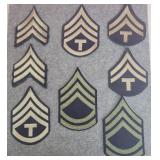 Sargeant and Corporal German Military Patches