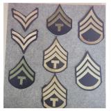 Sargeant and Corporal German Military Patches
