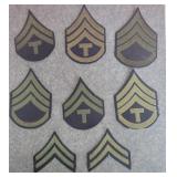 Corporal and Sargeant German Patches