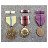 Merchant Marines, Navy, and Mexican Peso Medals