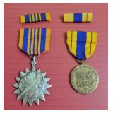 Civilian Air Medal and Loyal Service Medal