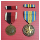 Army of Occupation and Volunteer Service Medals