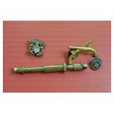 U.S. Military Pins and Whistle