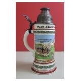 Vintage German Stein w/ Lid