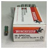 Winchester 38 Special Hollow Point Ammunition