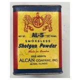 Vintage Black Powder Can