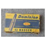 Dominion Centre Fire Cartridges