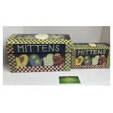 "Mittens" Wood Boxes