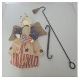 Flag Angel Doll & Candle Topper ??