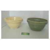 Pair of Stoneware Bowls