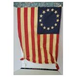 Antique 13 Colony American Flag