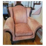 Pink Victorian Chair