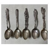 Native American Sterling Collector Spoons
