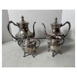 Silver Over Copper Serving Items