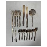 Gold Plated Silverware