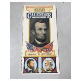 American Commemorative 1988 Calendar