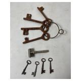 Vintage Razor & Skeleton Keys