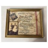 Hand Stitched Linen & Photo