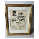 Framed Military Poster