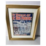 Framed Military Poster