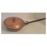 Copper Lined Pan w/ Lid