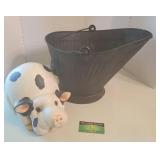 Ash Bucket and Pig