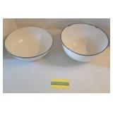 Black Ring Ceramic Bowls