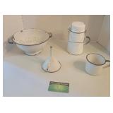 Black Handle Enamel Ware