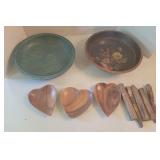 Wooden Dishware and Spikes