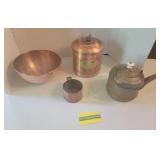 Copper & Copper Coated Kitchen Utensils