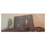 Wooden Tray & Other Decorations